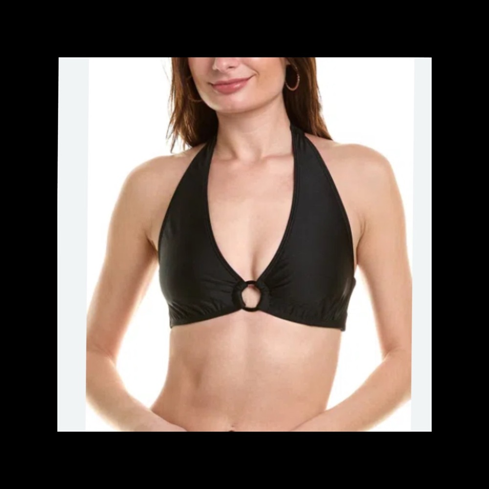 Black Halter Bikini Set.46 - Picture 2 of 7